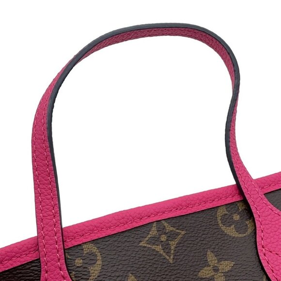 LOUIS VUITTON Neverfull・Inside Out Size BB Monogram Rose Buffalo Pondicher - Picture 11 of 16